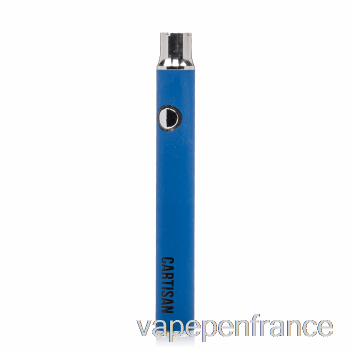 Cartisan Bouton Vv 350 510 Batterie Stylo Vape Bleu